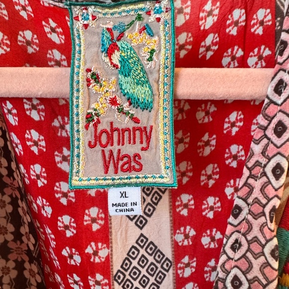 Johnny Was Multicolor Patterned Blouse - Picture 3 of 5